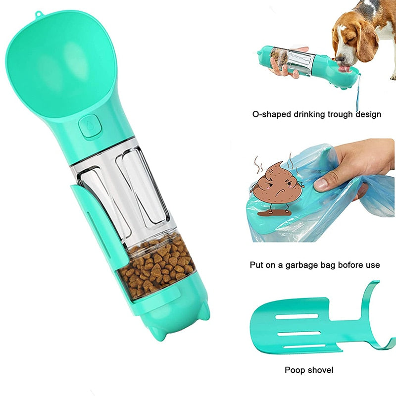 Dog Cat Food Water Dispenser